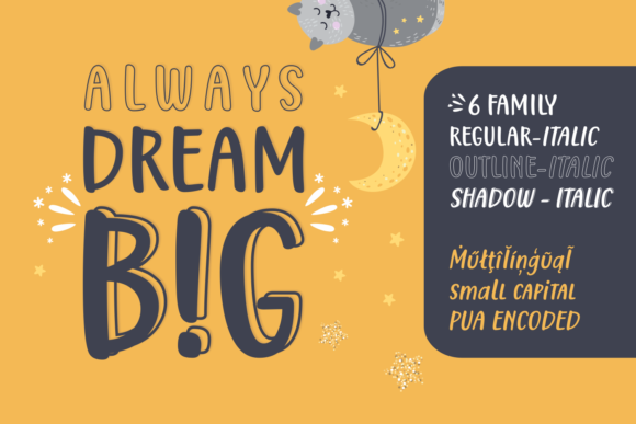 Always Dream Big: The Script Handwritten Font for Charming Editorial Design