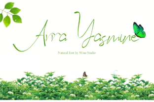 Arra Yasmine Handwritten Font for Elegant Brand Identity