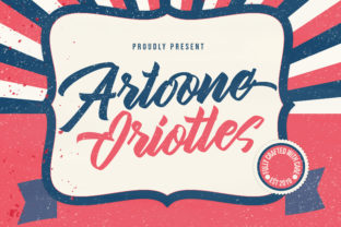Artoone Oriottes: A Vintage Script for Editorial Branding