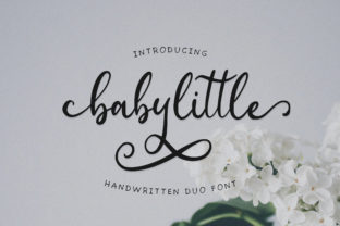 Babylittle Duo: A Playful Script Handwritten Font for Modern Web Design