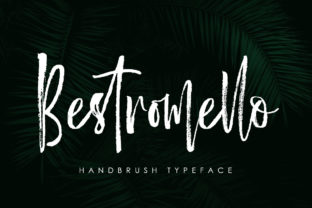 Bestromello: A Modern Brush Font for Versatile Brand Identity