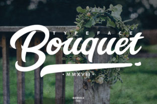 Bouquet Handwritten Font for Boutique Branding and Packaging Design