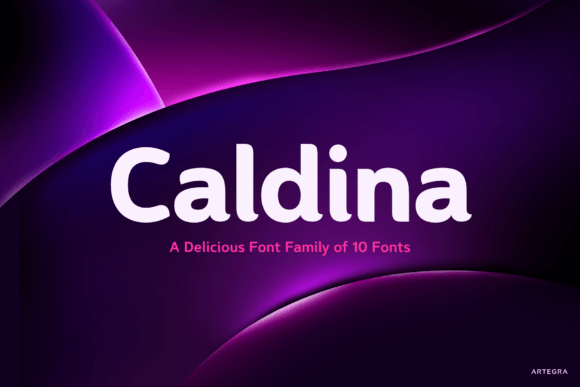Caldina Typeface: Elevating Digital Brand Identity and Web Readability