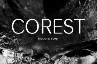 Corest Typeface Review: Modern Sign Painting Font for Campaigns