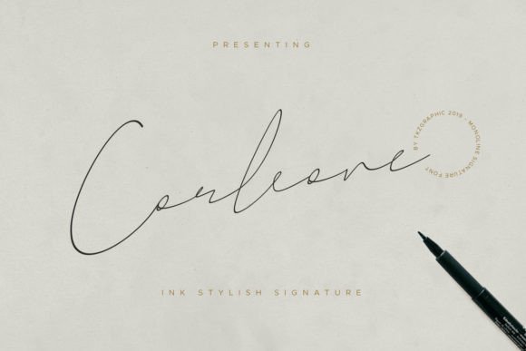 Corleone: The Elegant Script Handwritten Font for Romantic Campaigns