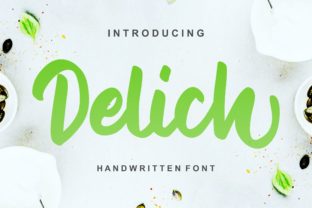 Delich Typeface Review: A Modern Script for Small Business Branding
