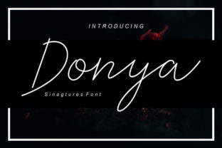 Donya: The Sweet Handwritten Font for Authentic Brand Identity