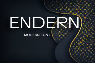 Endern: A Modern Sans Serif Font for Editorial Design