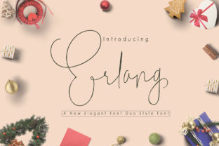 Erlang Typeface for Elegant Brand Identity