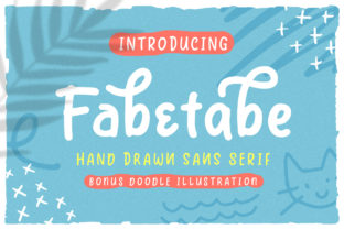 Fabetabe: A Whimsical Handwritten Font for Playful Editorial Design