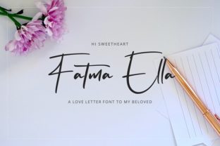 Flavellya Script Handwritten Font for Luxury Branding
