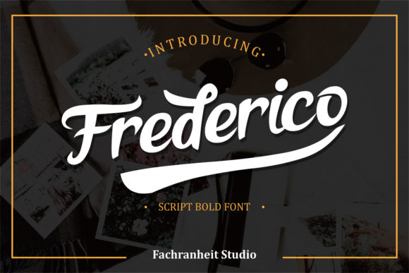 Frederico Script Handwritten Fonts for Editorial Design