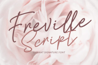 Freville: The Script Handwritten Font for Standout Branding