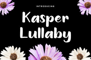 Kasper Lullaby: A Premium Script Handwritten Font Review