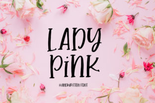 Lady Pink Font: A Sweet Handwritten Typeface for Brand Identity