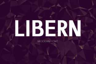 Libern: A Chunky Sans Serif Typeface for Modern Web Design
