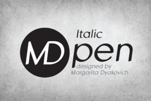 MD Pen Italic: The Elegant Sans Serif Typeface for Modern Campaigns
