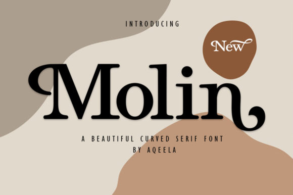 Molin: A Bold Serif Typeface for Standout Digital Design