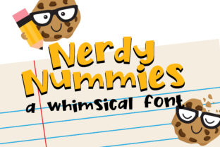 Nerdy Nummies: The Playful Hand-Crafted Font for Engaging Digital Campaigns