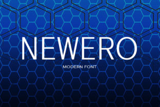 Newero Typeface for Modern Digital Branding