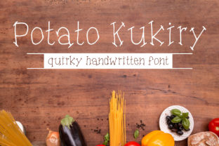 Potato Kukiry: A Sweet and Cool Serif Font for Editorial Design