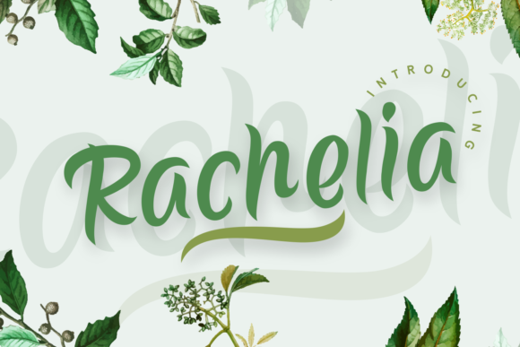 Rachelia: A Simple Handwritten Font for Elegant Branding