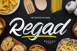 Regad: The Playful Script Font for Scroll-Stopping Social Media Graphics