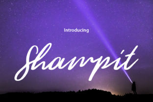 Shampit Script Font Review: A Smooth Handwritten Typeface for Elegant Branding