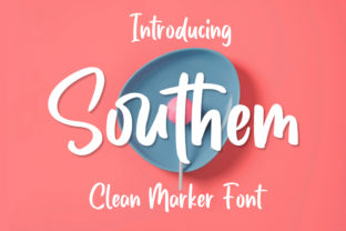 Southem Script Font for Romantic Editorial Design