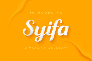 Syifa Script: The Retro Handwritten Font for Bold Branding
