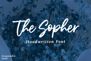 The Sopher Script Handwritten Font for Modern Brand Identity