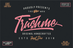 Trushme: The Perfect Font Duo for Handmade Brands