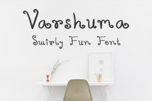 Varshuma: A Playful Script Handwritten Font for Romantic Branding